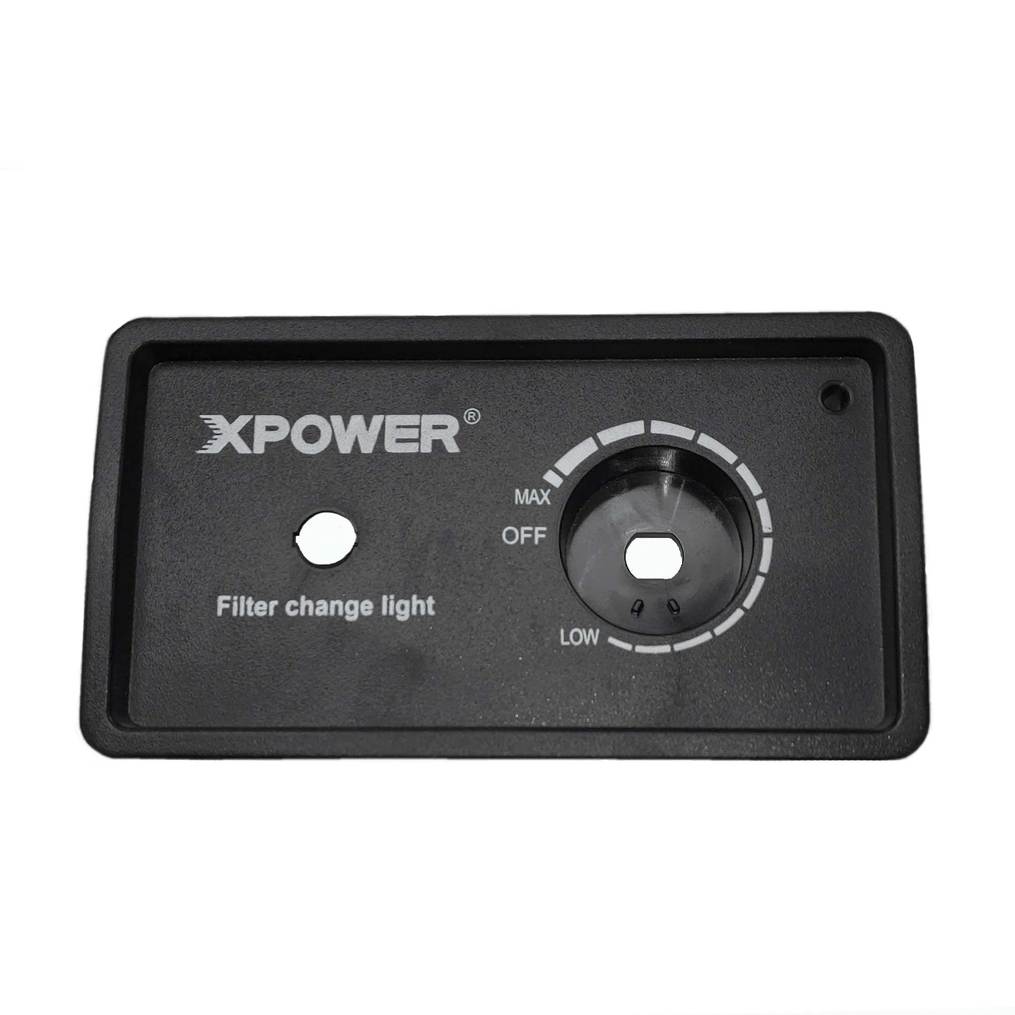 Switch Plate, Speed Control for XPOWER X-2480A & X-2580 Air Scrubber
Part #: 019-026
Old Part #'s: XX-2480A-04, XX-2580-04