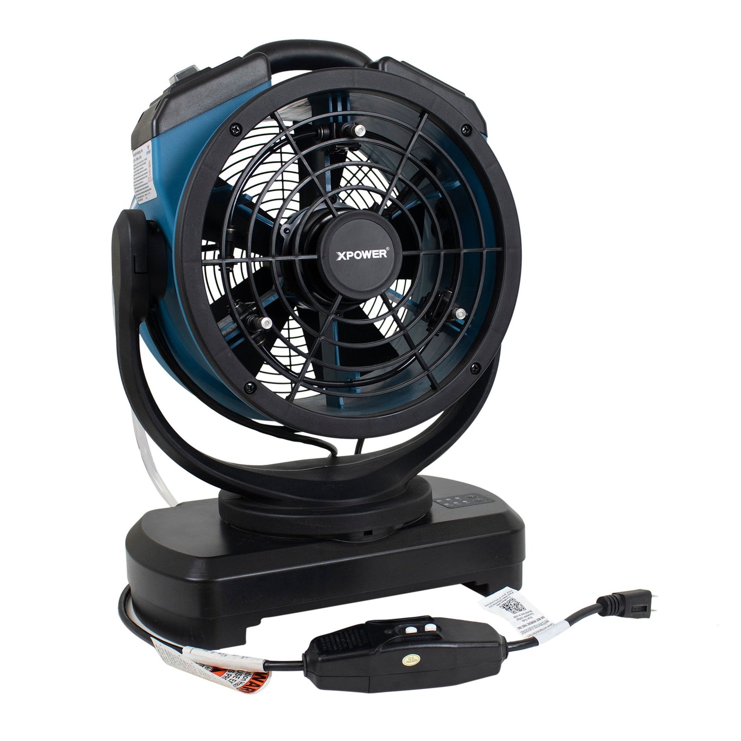 XPOWER FM-68W Multi-purpose Oscillating Misting Fan with Built-In Water Pump