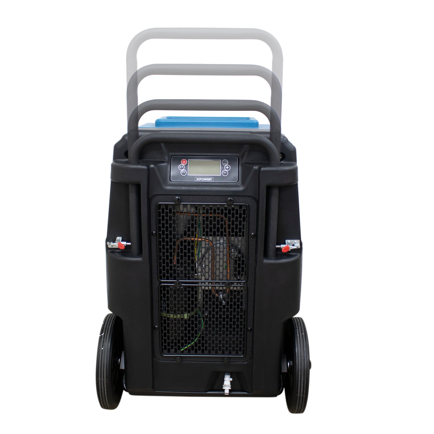 XPOWER XD-165L Industrial Dehumidifier (165 PPD/280 PPD) for Water Damage Restoration, Mould Removal