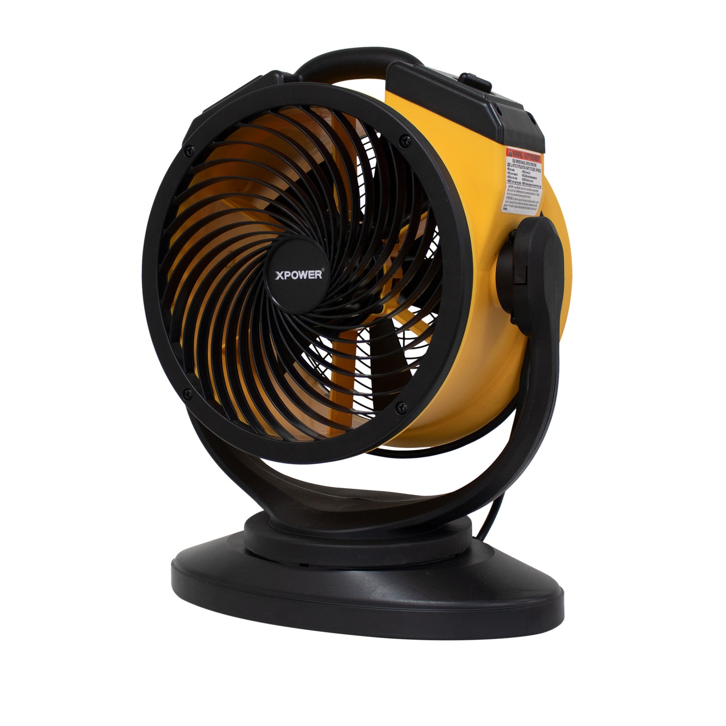 XPOWER FC-100S Multipurpose 11” Pro Air Circulator Utility Fan with Oscillating Feature