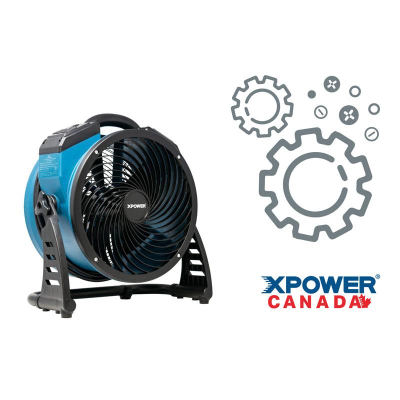 Replacement Parts for XPOWER FC-250AD Air Circulator
