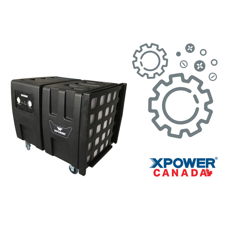 Replacement Parts for XPOWER AP-2000 Air Scrubber