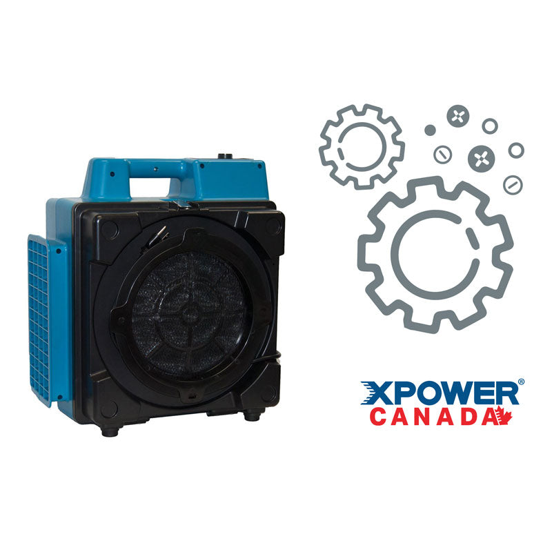 Replacement Parts for XPOWER X-2580 Air Scrubber