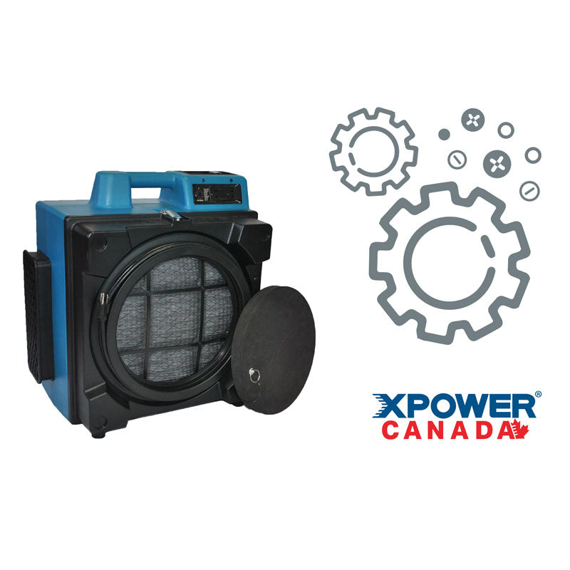 Replacement Parts for XPOWER X-3400A Air Scrubber
