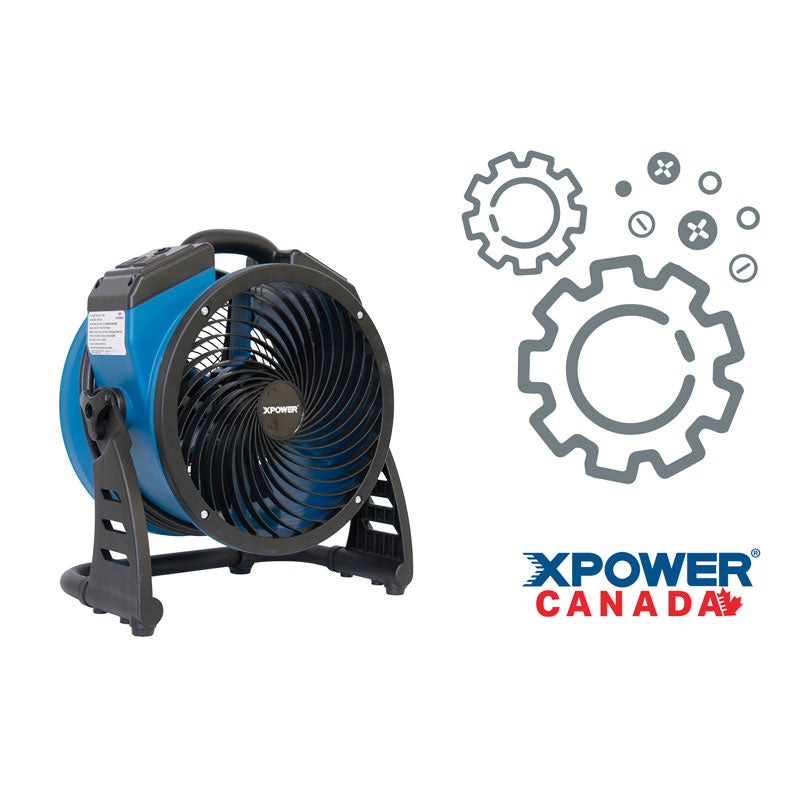 Replacement Parts for XPOWER P-21AR Axial Air Mover