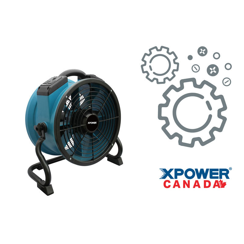 Replacement Parts for XPOWER X-34AR Axial Fan