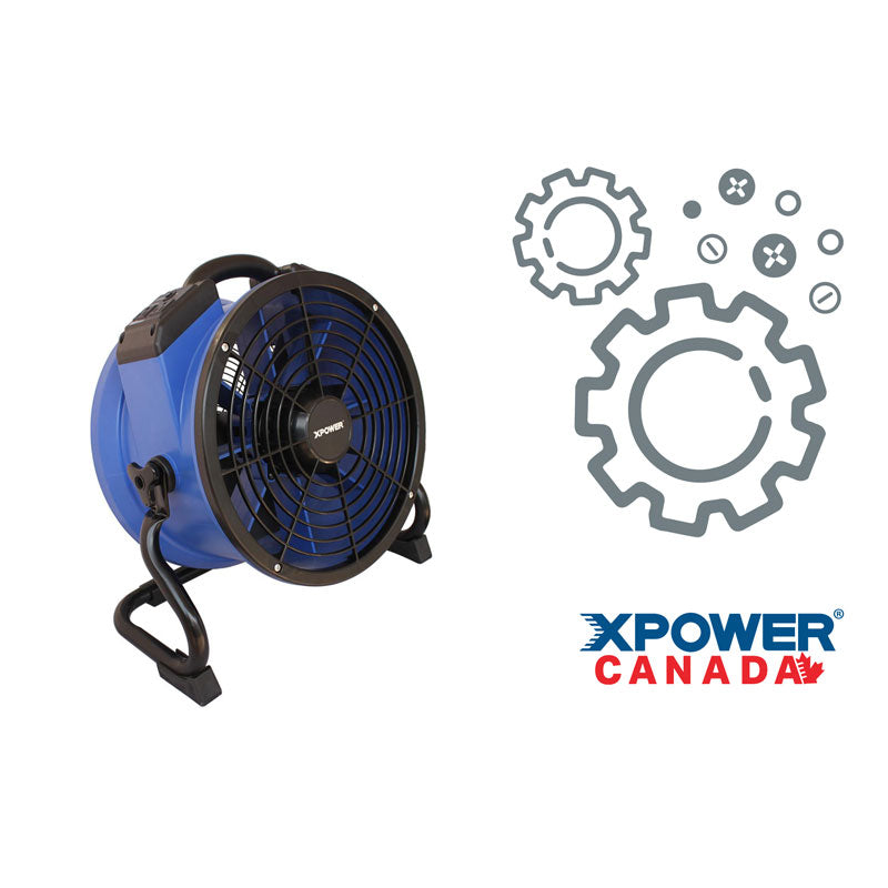 Replacement Parts for XPOWER X-35AR Axial Fan