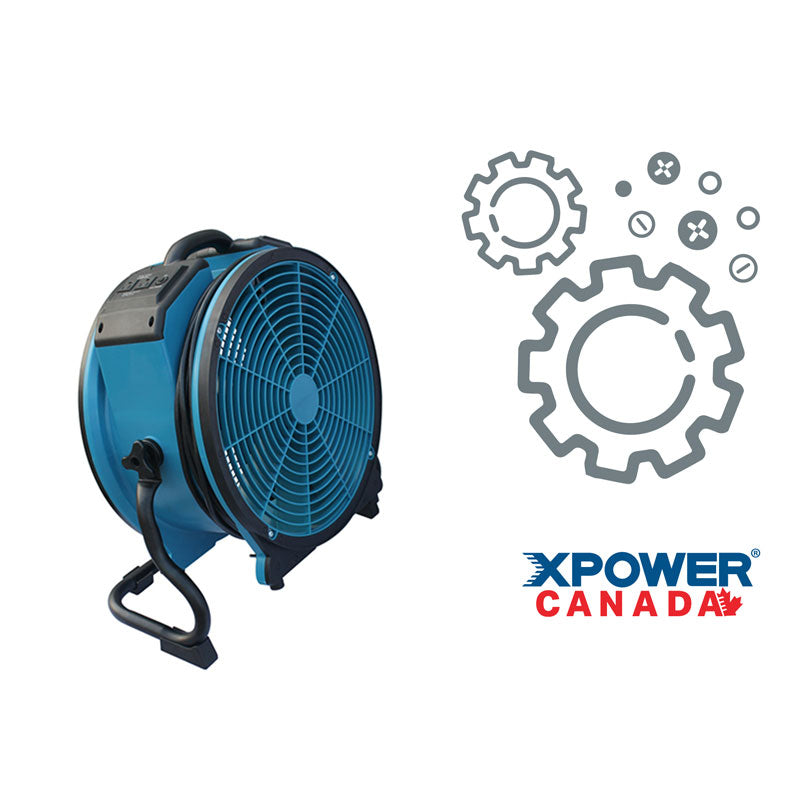 Replacement Parts for XPOWER X-41ATR Axial Fan
