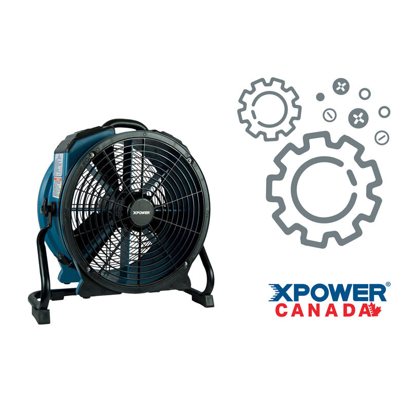 Replacement Parts for XPOWER X-47ATR Axial Fan