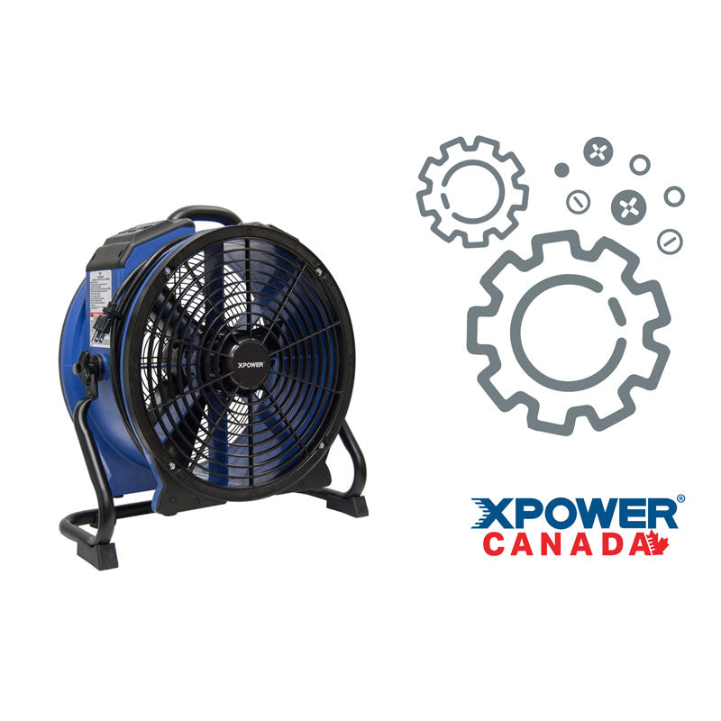 Replacement Parts for XPOWER X-48ATR Axial Fan