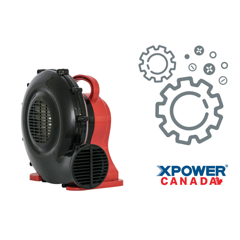 Replacement Parts for XPOWER BR-15 Inflatable Blower