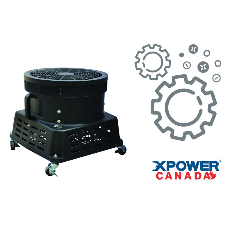 Replacement Parts for XPOWER BR-460 Vertical Blower