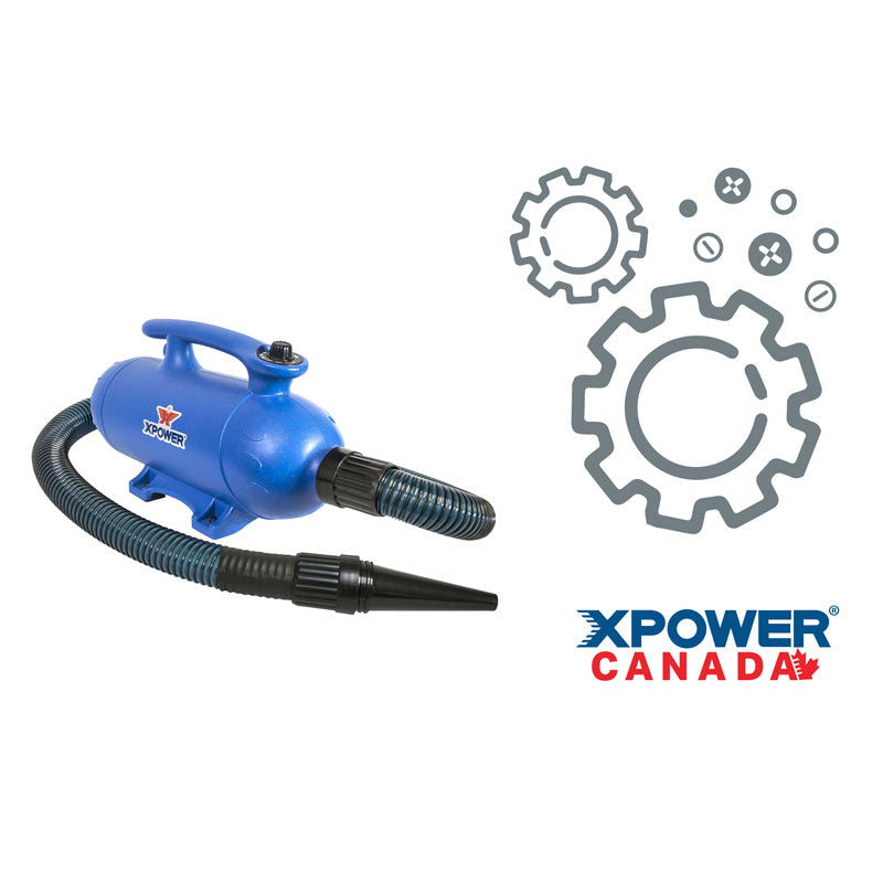 Replacement Parts for XPOWER B-25 Pet Dryer