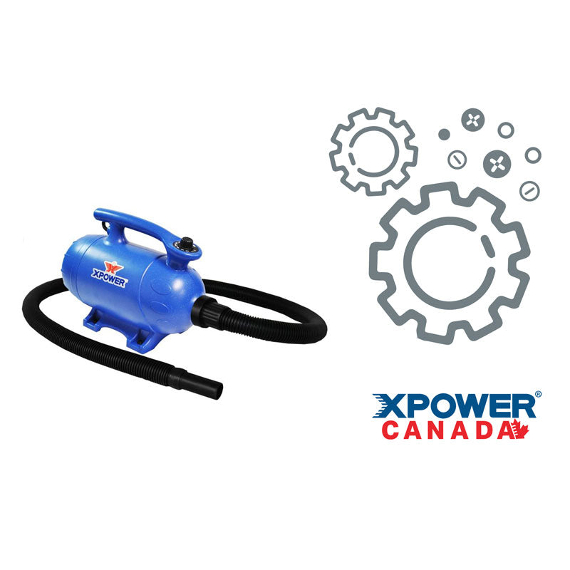 Replacement Parts for XPOWER B-4 Force Pet Dryer