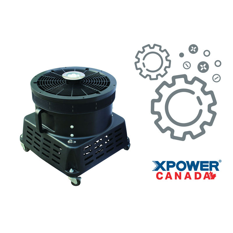 Replacement Parts for XPOWER BR-460L Vertical Blower
