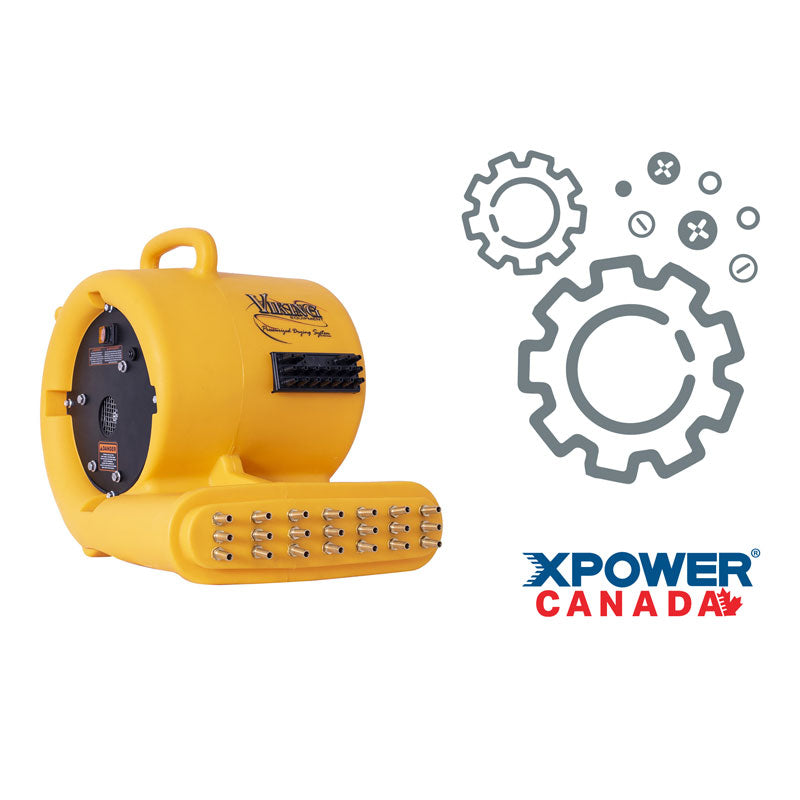 Order Parts for PDS-21 Wall Cavity Dryer | Airflow Go