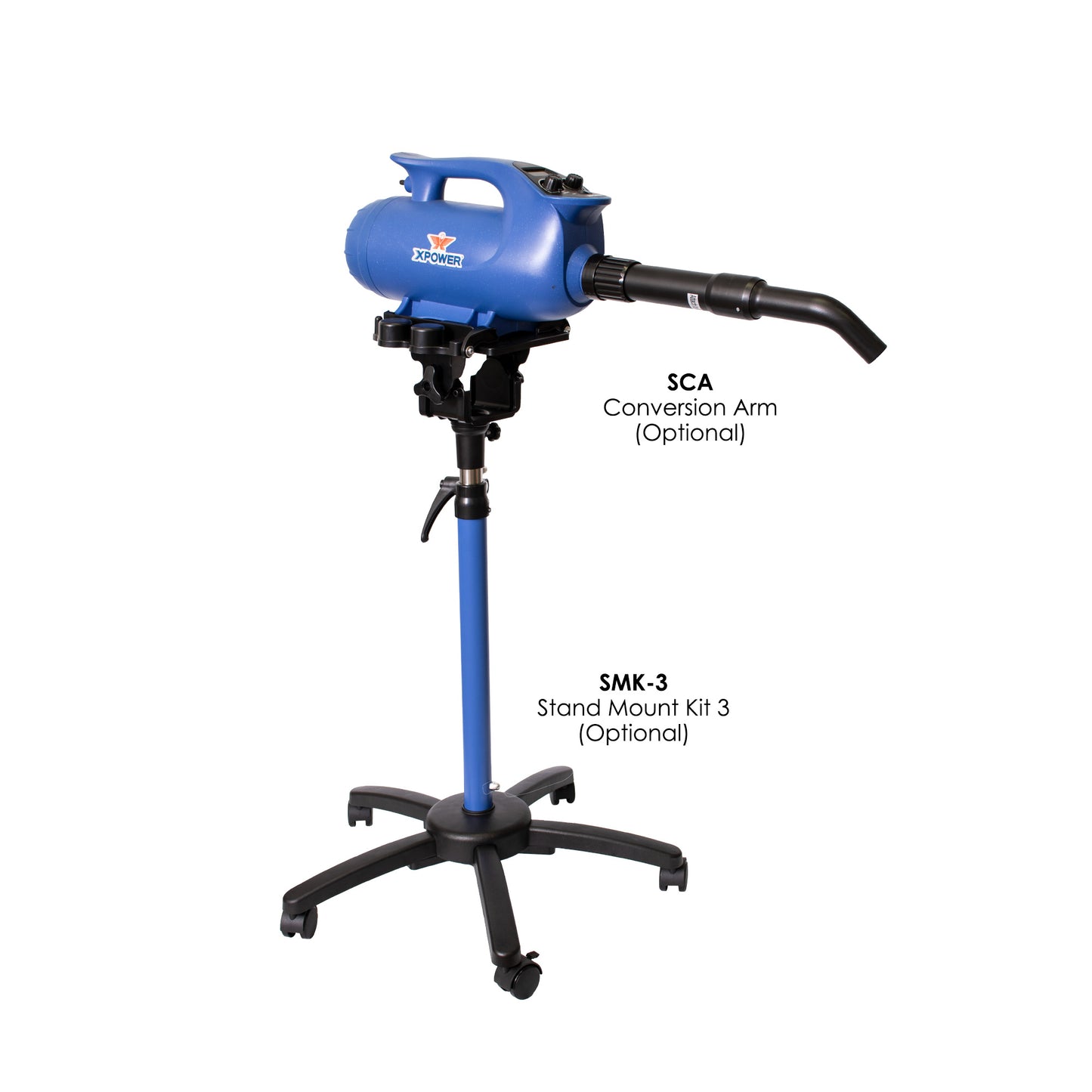 XPOWER B-8 Elite Pro Brushless Force Pet Dryer (4 HP)