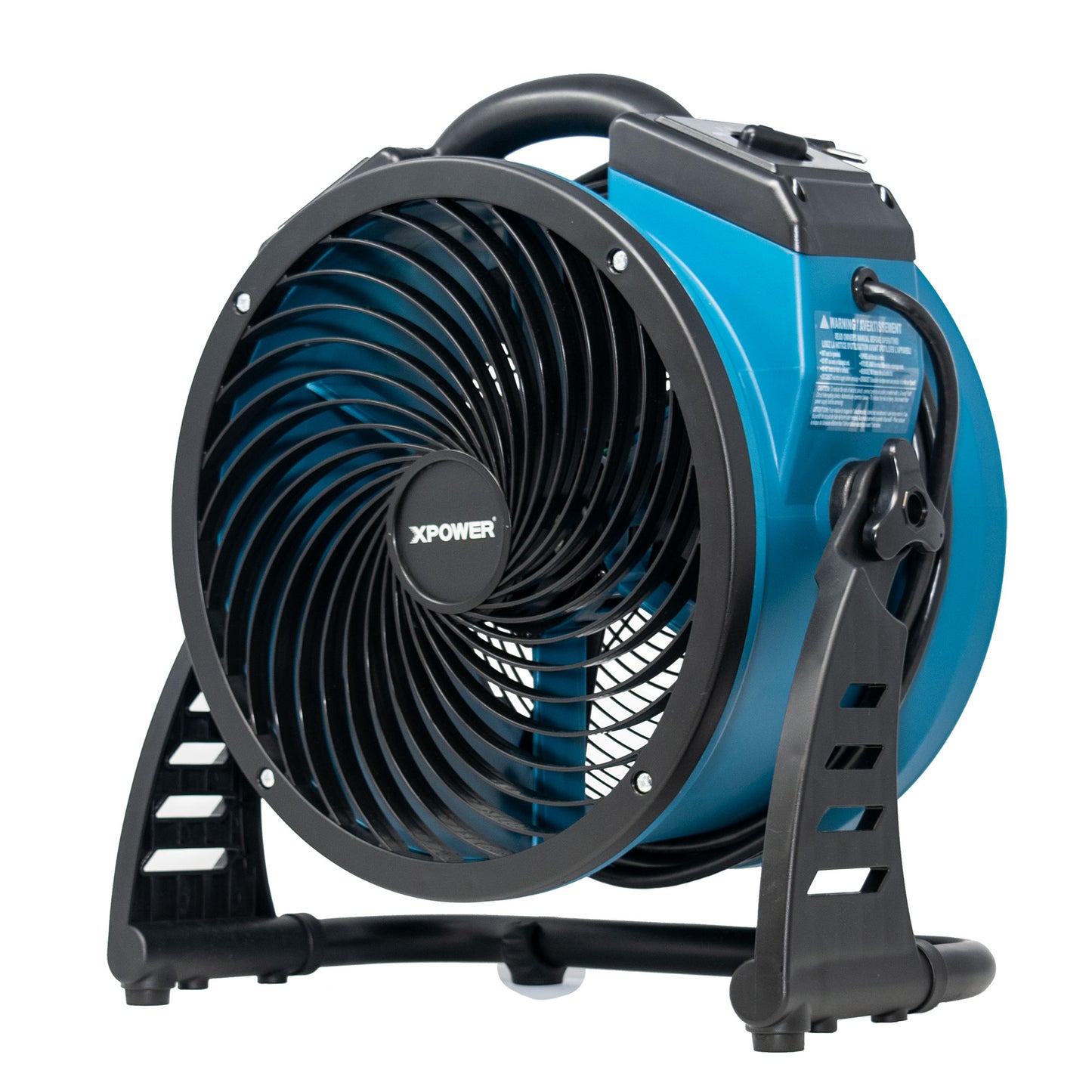 XPOWER FC-250AD Pro 13” Brushless DC Motor Air Circulator with Power Outlets