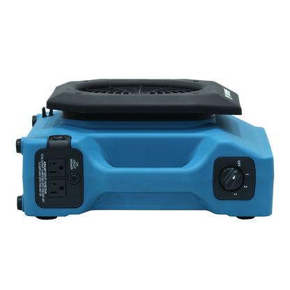 XPOWER PL-650A Professional Low Profile Air Mover, 1/3 HP 650CFM