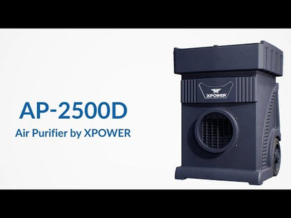 XPOWER AP-2500D Portable HEPA Air Filtration System