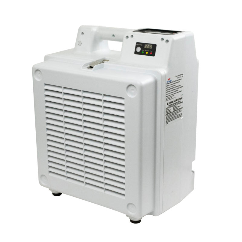 XPOWER X-2830 Professional 4-Stage HEPA/Carbon Air Scrubber with Digital Control and Air Quality Sensor