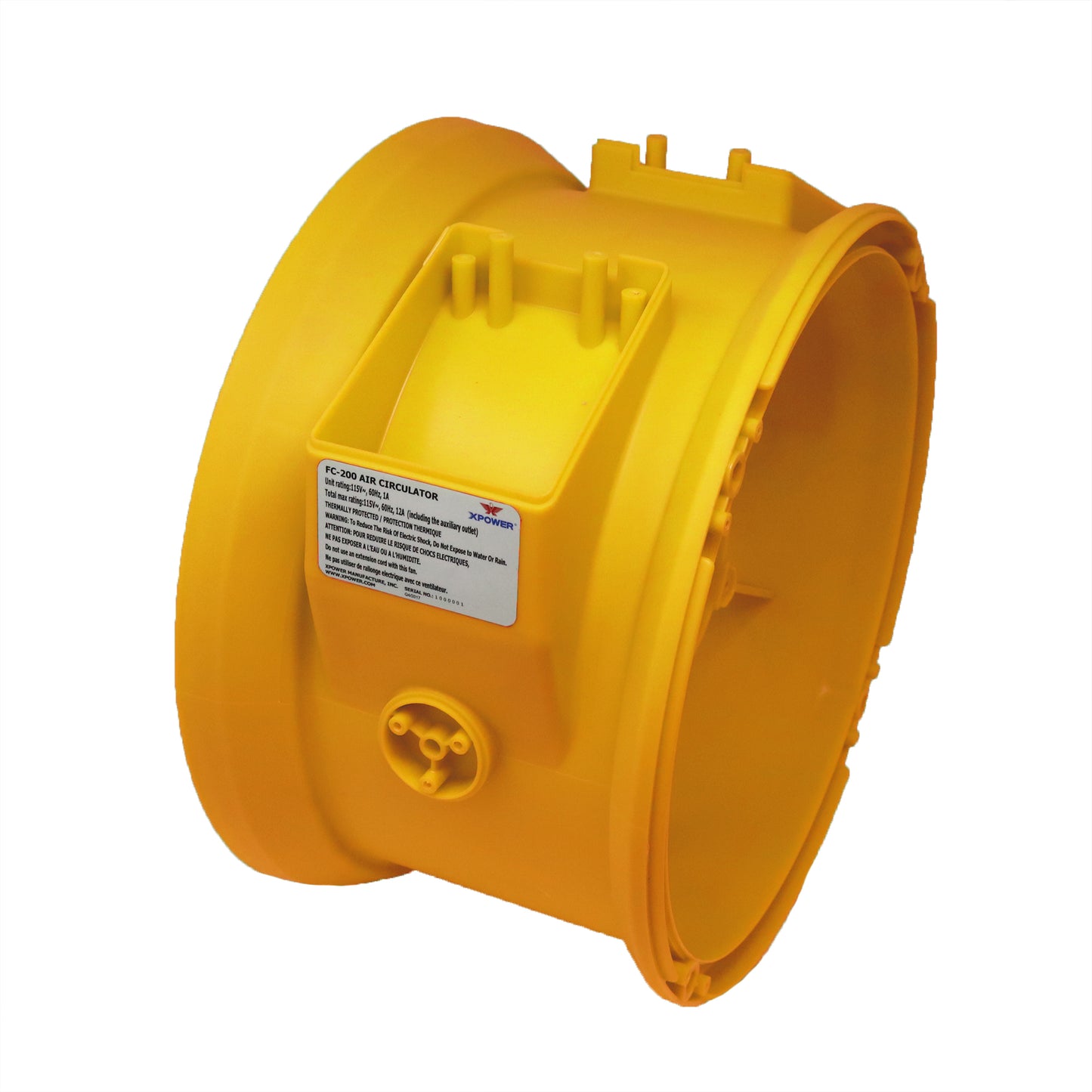 Housing for&nbsp;XPOWER FC-100 Air Circulator

Part #: 016-082

Old Part #: FC-100-04