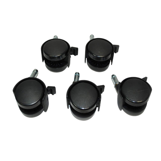 Wheels&nbsp;with Lock (Set of 5) for XPOWER B-16 Stand Dryer

Part #: 048-001

Old Part #: BB-016-77