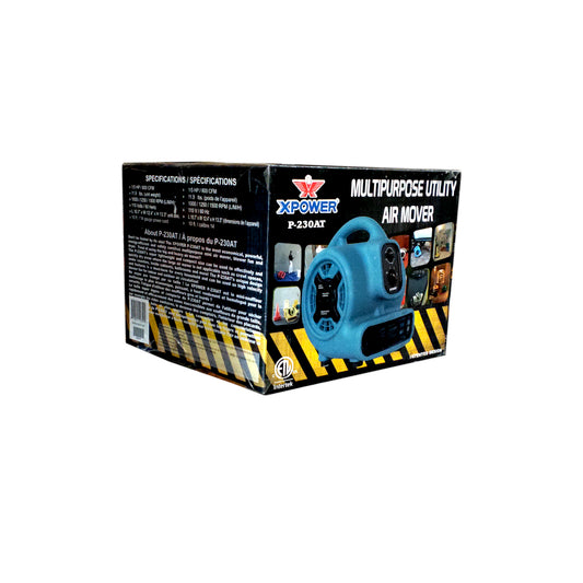 Carton for XPOWER P-230AT Centrifugal Mini Air Mover

Part #: 073-025

Old Part #: PP-230AT-47