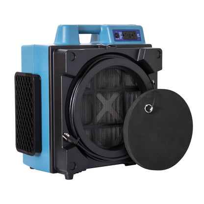 Épurateur d'air commercial XPOWER X-4700AM, 750 CFM, filtration HEPA multicouche, conduit de 8"