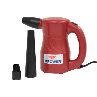 XPOWER A-2S Cyber ​​Duster Duster et souffleur électriques polyvalents (Rouge) 