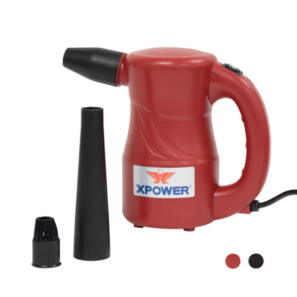 XPOWER A-2S Cyber ​​Duster Duster et souffleur électriques polyvalents (Rouge) 