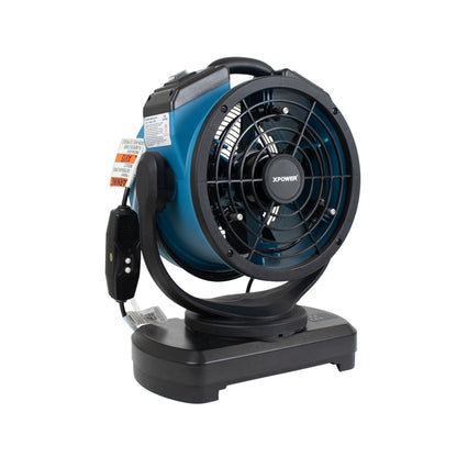 XPOWER FM-68W Multi-purpose Oscillating Misting Fan with Built-In Water Pump