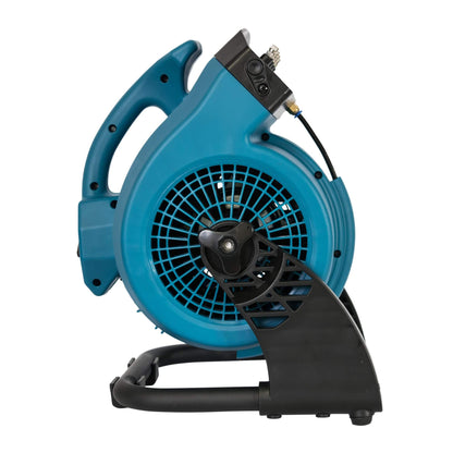 XPOWER FM-48 Ventilateur de brumisation de refroidissement extérieur (1/6 HP) Raccord de tuyau d'arrosage