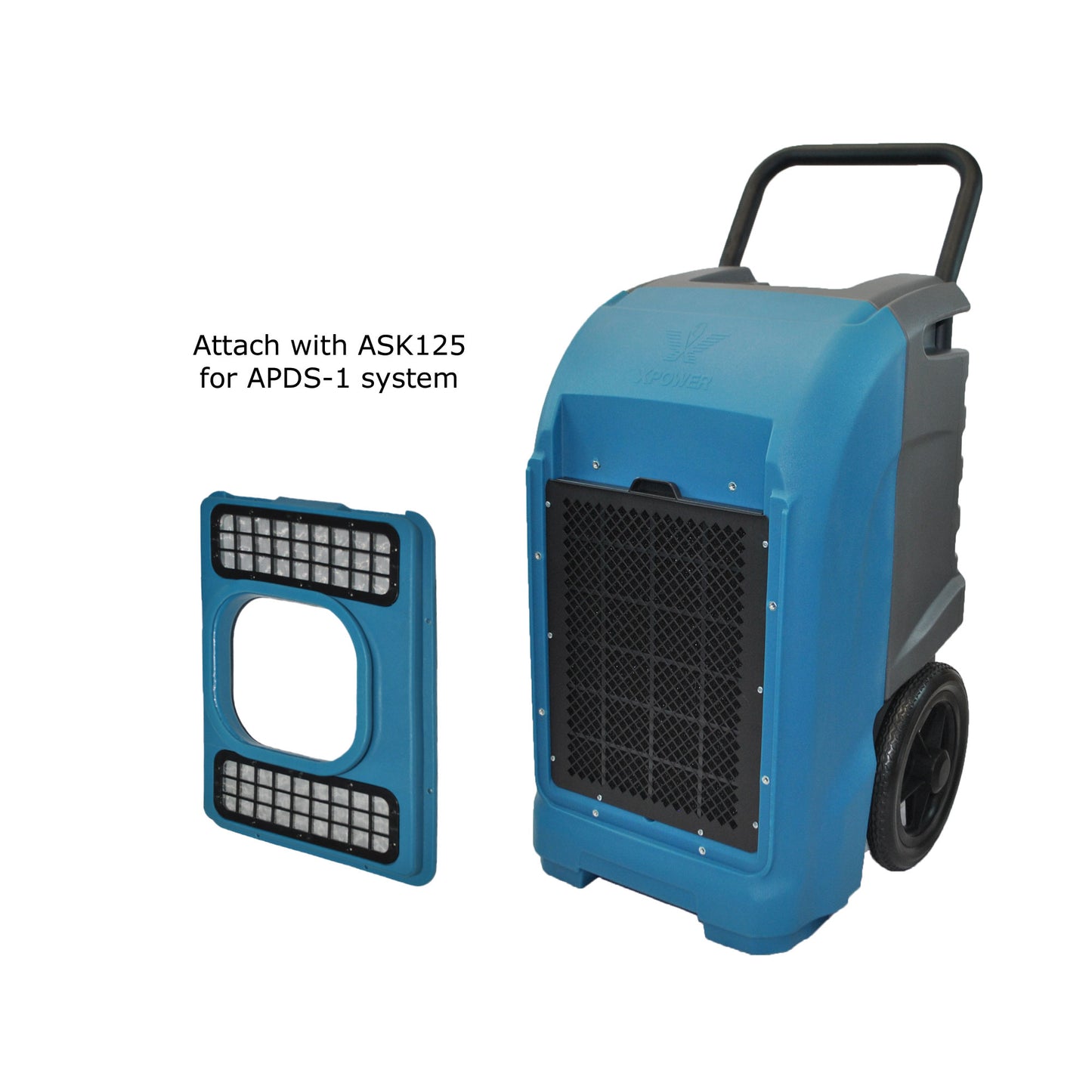 XPOWER ASK125 - adapter for dehumidifier air purification system