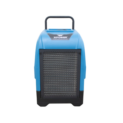 XPOWER XD-165L Industrial Dehumidifier (165 PPD/280 PPD) for Water Damage Restoration, Mould Removal