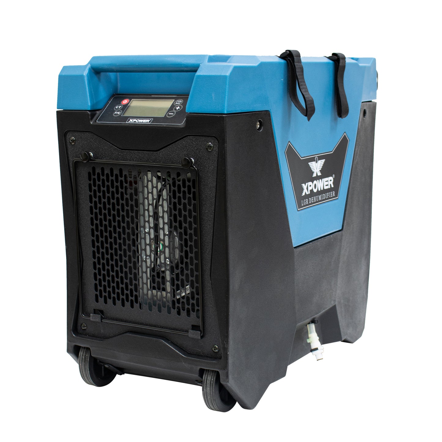 XPOWER XD-85L2 LGR Commercial Dehumidifier (85 PPD/145 PPD) with Pump, Drain Hose and Digital Display