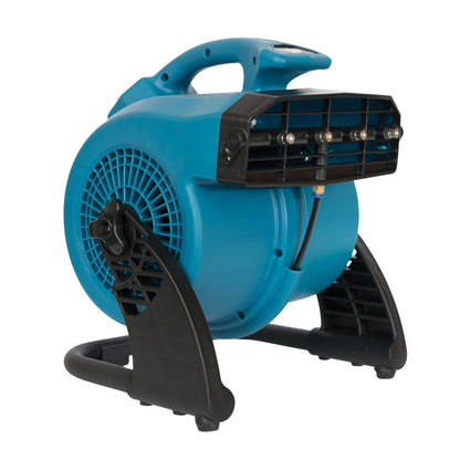 Misting Fan Blue Black