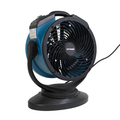 XPOWER FM-68 Multi-Purpose Oscillating Misting Fan and Air Circulator