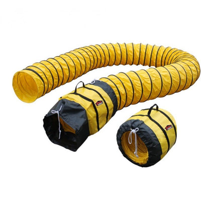 XPOWER 16DH25 Flexible Ventilation PVC Duct Hose (16 in x 25 Ft)