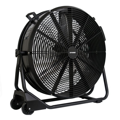 XPOWER FD-630D Brushless DC High Velocity 24” Drum Fan