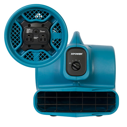 XPOWER X-400A Air Mover avec Daisy Chain (1/4 HP)