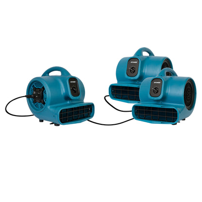 XPOWER X-400A Air Mover avec Daisy Chain (1/4 HP)