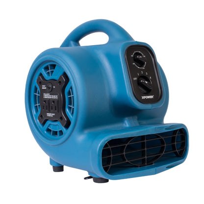 XPOWER P-230AT Centrifugal Mini Air Mover 1/5 HP